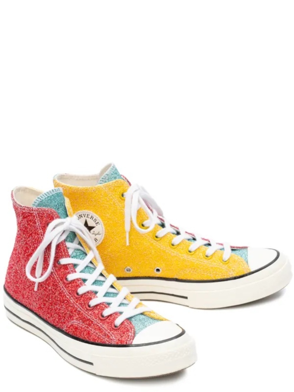Chuck 70 Hi x JW Anderson 'Glitter Pack' sneakers